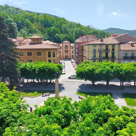 Can Planas Soleado, Amplio Con Vistas Y Parking Sant Joan de les Abadesses Eksteriør billede